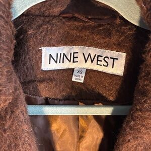 Nine West Chocolate Teddy Jacket